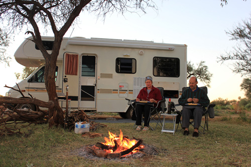 Dinner by the Fire