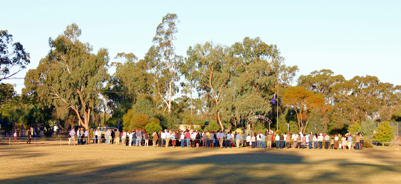 Talwood Anzac Day Service