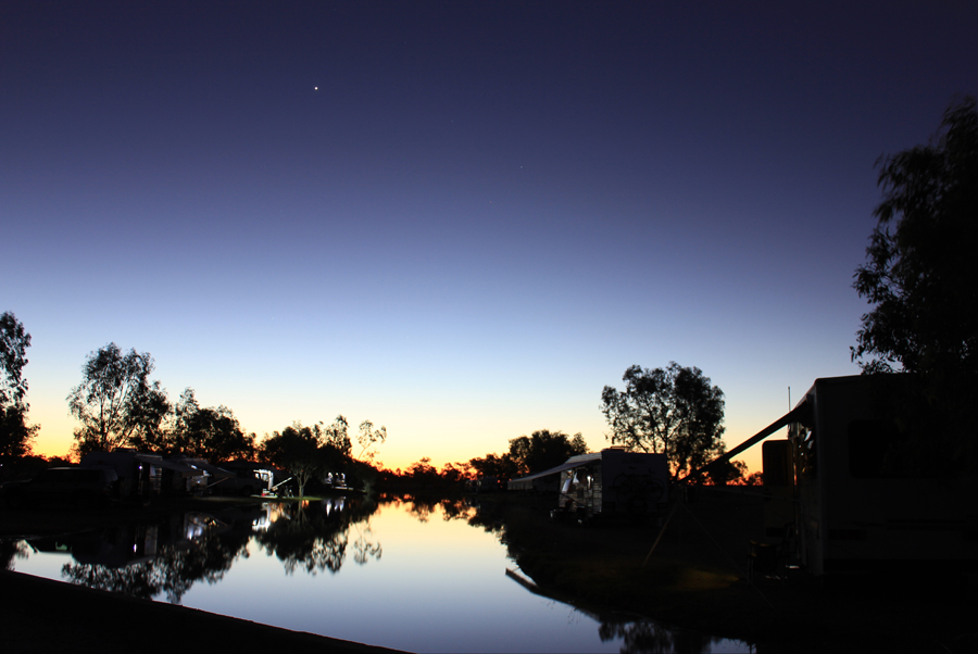 Julia Creek Camp - Night